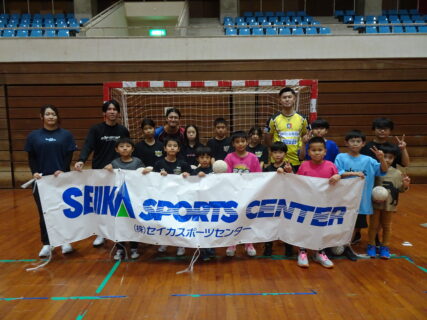 【イベント報告】セイカスポーツセンター×琉球コラソン　ジュニアハンドボール教室を開催しました